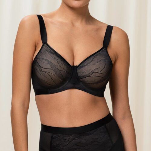 Triumph Airy Sensation W01 Μαύρο Minimizer χωρίς Ενίσχυση με Μπανέλες