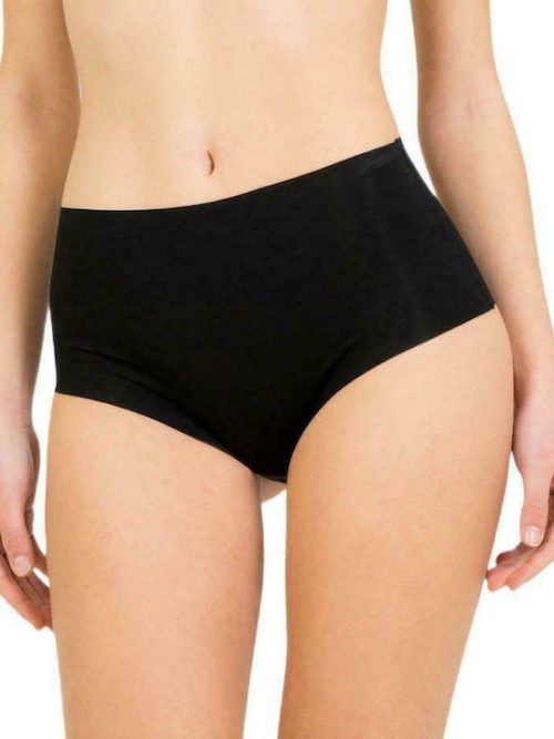 Tre Orsi Βαμβακερό Ψηλόμεσο Γυναικείο Slip χωρίς Ραφές Lasercut - Image 3