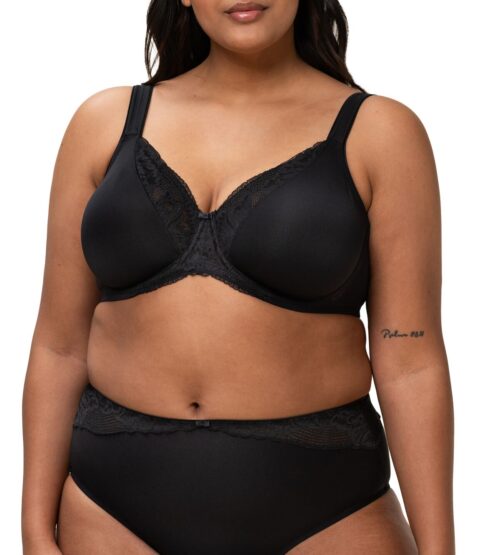 Triumph Σουτιέν Μαύρο Modern Lace+Cotton W