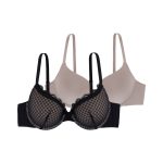 DORINA  AIDAN BLACK/BEIGE LIGHT PADDED 2TMX