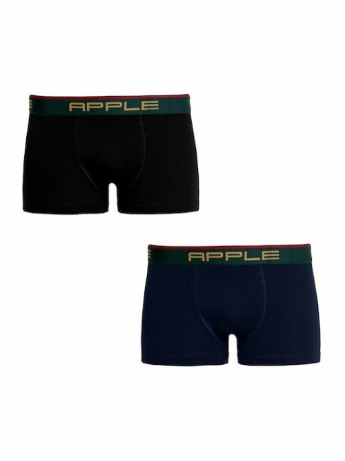 Apple Boxer Ανδρικά 2Pack Μαύρο/Ανθρακί - Image 2