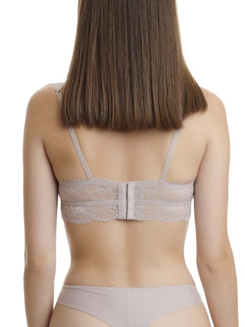 Walk Μπεζ Γυναικείο Bralette με Δαντέλα - Image 3