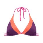 Dorina La Jagua Μωβ Bikini Top Τριγωνάκι Μαγιό