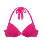 Dorina Los Melones Φούξια Bikini Top Μαγιό με Ενίσχυση και Μπανέλα