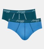 Sloggi Start Midi Multicolor Ανδρικά Σλιπ 2Pack