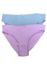 Ider Multipack Bamboo Rib Γυναικείο Σλιπ 2 τμχ
