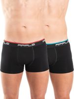 Apple Boxer Ανδρικά Μποξεράκια Black 2Pack