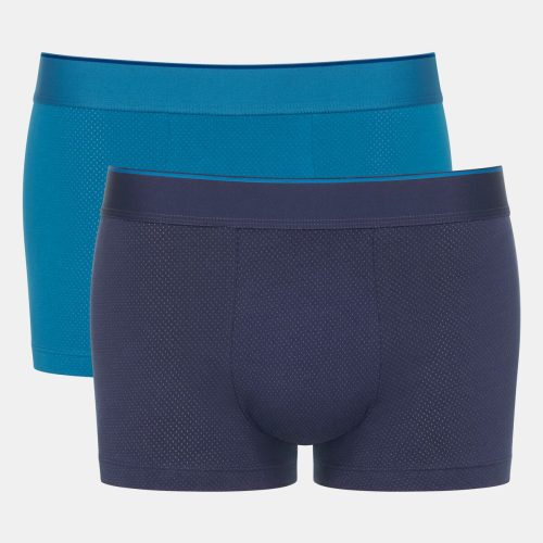 Sloggi men EVER Airy Βαμβακερά Μποξεράκια Hipster 2 τμχ Μπλε