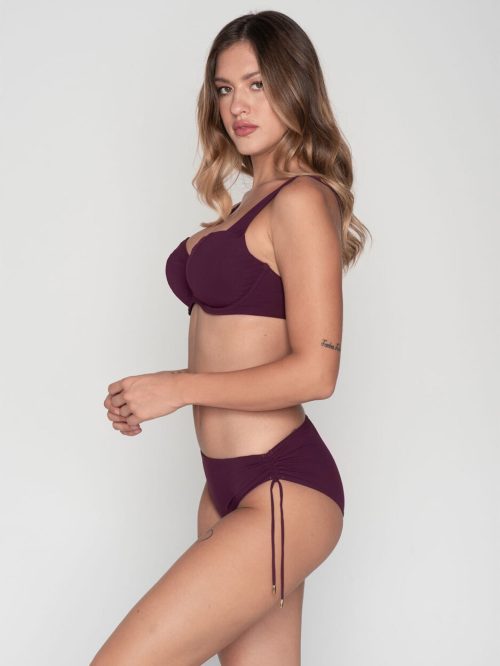 Luna Blue Sense Aubergine Μπικίνι Top χωρίς Ενίσχυση Cup E - Image 2