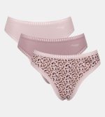 Sloggi Multicolor GO Crush H High Leg Γυναικεία Εσώρουχα 3Pack