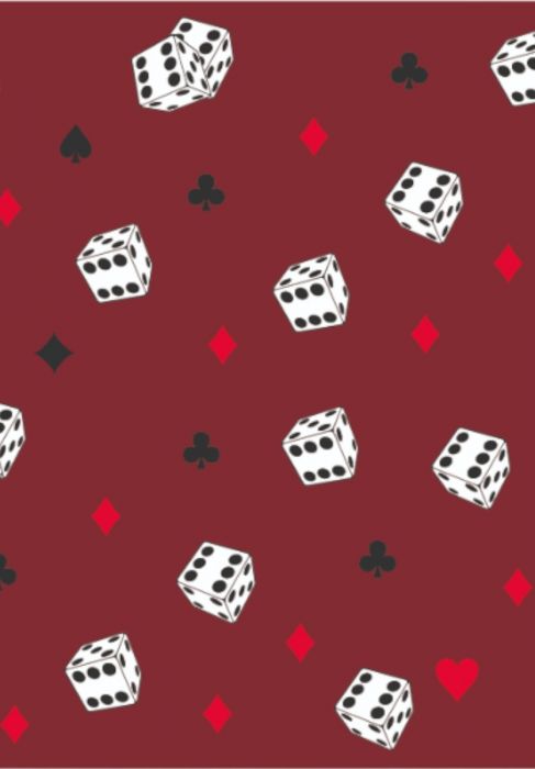 SOMA Ανδρικό Σετ Boxer και Κάλτσες Dice Dark Red - Image 3