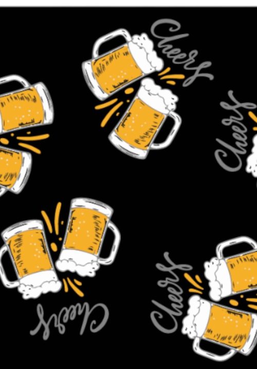 SOMA Μαύρο Ανδρικό Σετ Boxer και Κάλτσες Cheers - Image 3