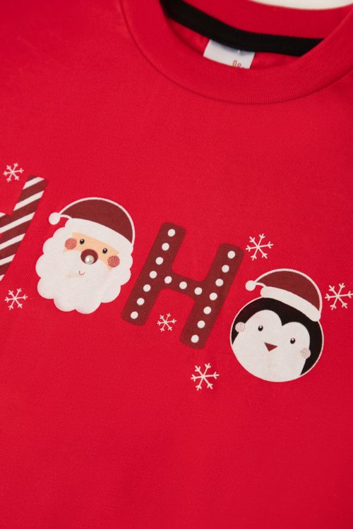 Minerva X-mas HoHo Unisex Παιδική Πυτζάμα - Image 2