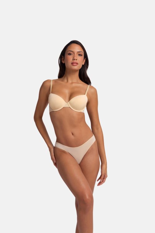 Dorina Sunniva Σουτιέν με Ελαφριά Ενίσχυση & Μπανέλες 2Pack Πράσινο/Μπεζ - Image 4