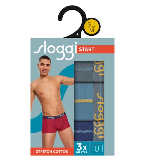 Sloggi Start Hipster Ανδρικά Μποξεράκια 3Pack - Image 2