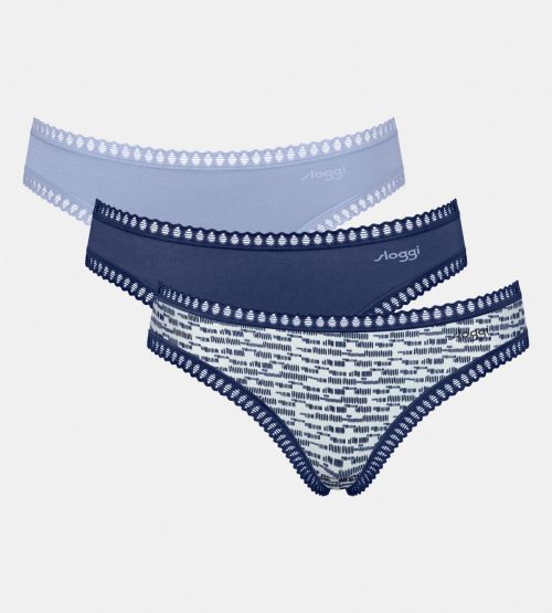 Sloggi Multicolor GO Crush Mini Γυναικεία Εσώρουχα 3Pack
