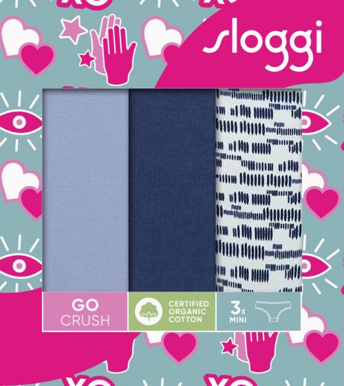 Sloggi Multicolor GO Crush Mini Γυναικεία Εσώρουχα 3Pack - Image 2