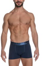 INIZIO Boxer με Εξωτερικό Μεταλιζέ Λάστιχο Μπλε 2Pack
