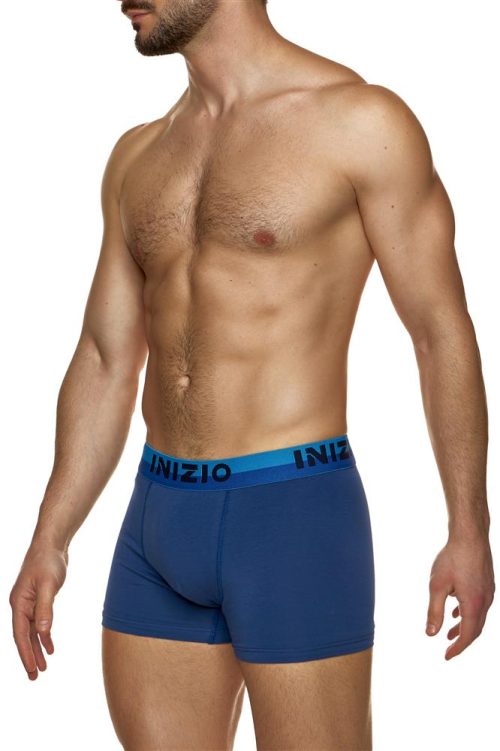 INIZIO Boxer με Εξωτερικό Λάστιχο Μπλε 2Pack - Image 5