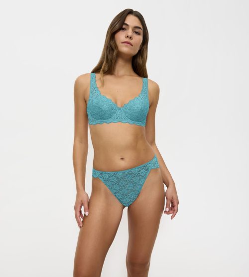 Triumph Amourette Highleg Tai Πετρόλ Εσώρουχο Με Δαντέλα
