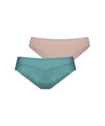 Dorina Yahara Slip 2Pack Βεραμάν/Μπεζ