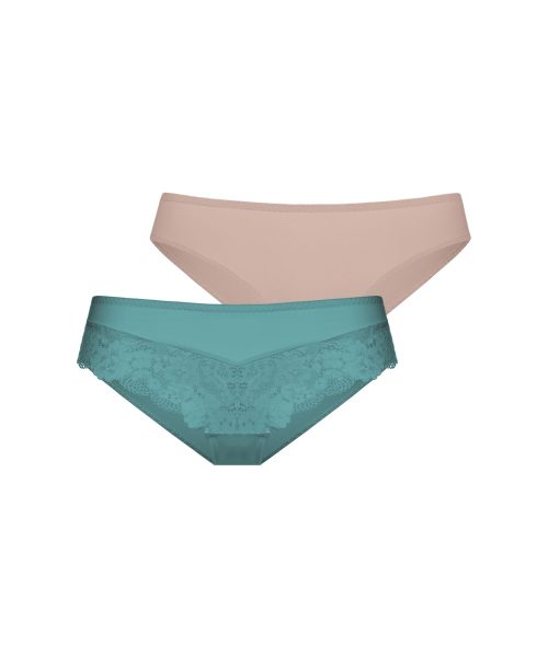 Dorina Yahara Slip 2Pack Βεραμάν/Μπεζ
