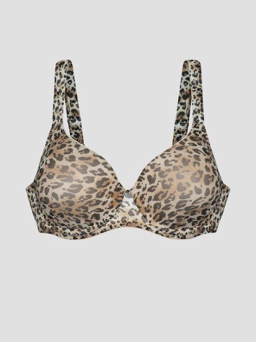 Dorina Eudora Demi Animal Print Σουτιέν με Ελαφριά Ενίσχυση & Μπανέλες