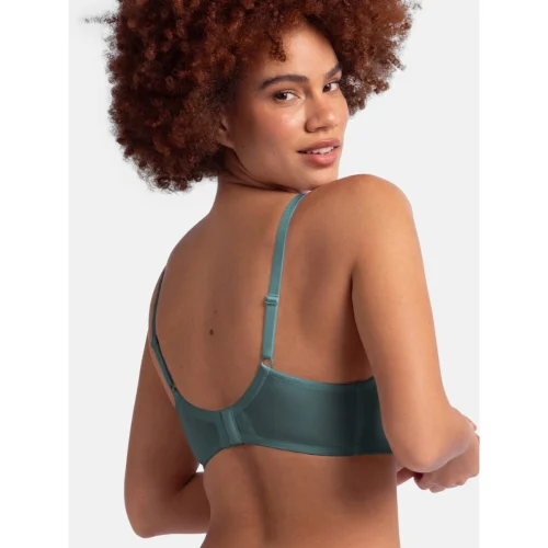 Dorina Yahara Demi Σουτιέν με Ελαφριά Ενίσχυση & Μπανέλες 2Pack Βεραμάν/Μπεζ - Image 3