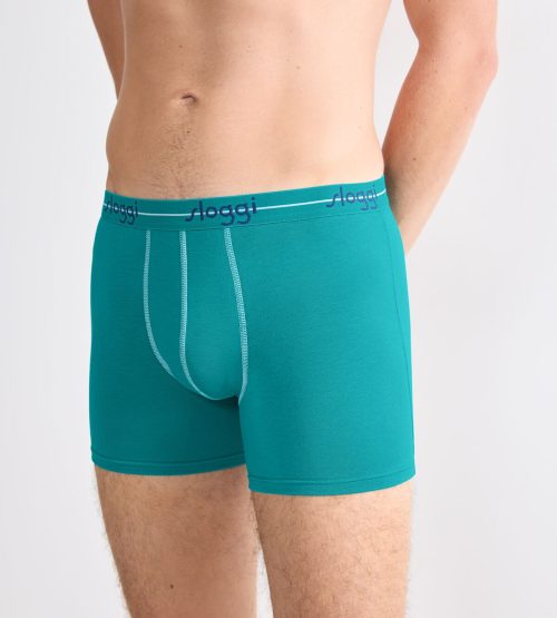 Sloggi Start Short Ανδρικά Μποξεράκια Μπλε/Πετρόλ 2Pack - Image 6