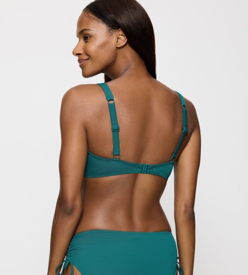 Triumph Summer Mix & Match W01 SD Bikini Top με Μπανέλες χωρίς Ενίσχυση Πετρόλ - Image 2
