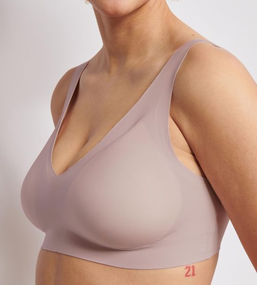 Sloggi Zero Feel 2.0 Bralette Nude Γυναικείο Μπουστάκι με Αφαιρούμενα Pads - Image 3
