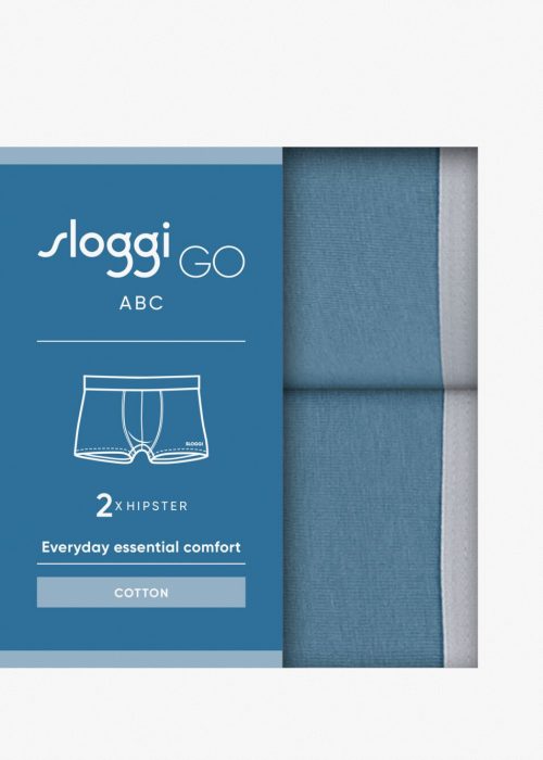 Sloggi men GO ABC Hipster Μπλε 2 Pack - Image 5