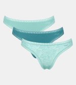 Sloggi Multicolor GO Crush String Γυναικεία Εσώρουχα 3Pack
