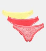 Sloggi Multicolor GO Crush String Γυναικεία Εσώρουχα 3Pack