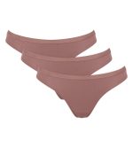Sloggi GO Daily Cotton Mini Καφέ Γυναικεία Εσώρουχα 3Pack