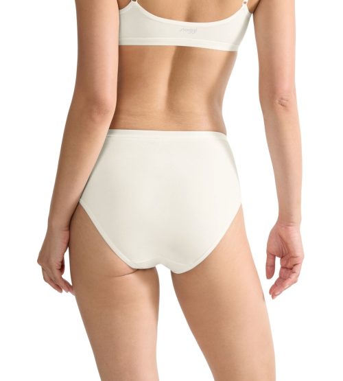 Sloggi GO Daily Cotton Midi Λευκά Γυναικεία Εσώρουχα 3Pack - Image 3