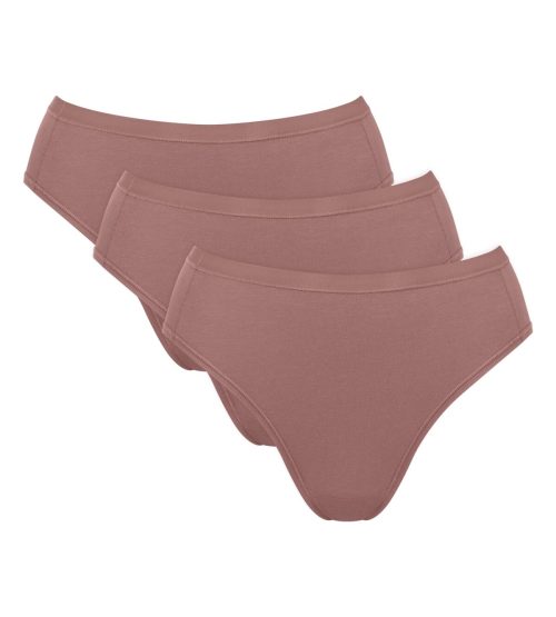 Sloggi GO Daily Cotton Tai Καφέ Γυναικεία Εσώρουχα 3Pack