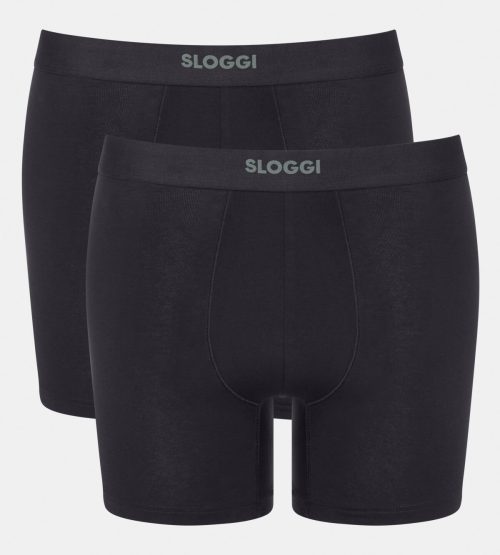 Sloggi men EVER Ease Short Μαύρα 2Pack