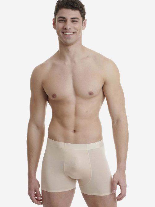 Walk Ανδρικό Μπεζ Bamboo Seamless Boxer