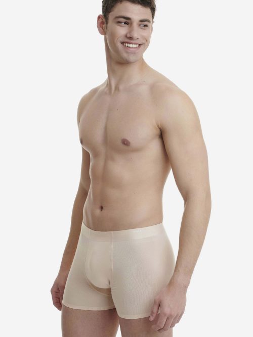 Walk Ανδρικό Μπεζ Bamboo Seamless Boxer - Image 3