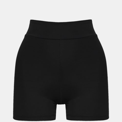 Rock Club Μαγιό Σλιπ Shorts Ψηλόμεσο Μαύρο