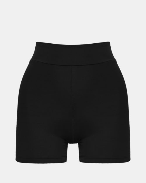 Rock Club Μαγιό Σλιπ Shorts Ψηλόμεσο Μαύρο