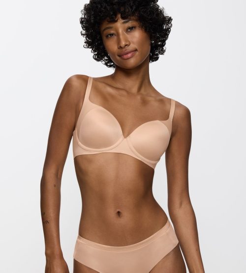 Triumph Body Make-up Soft Touch WP Μπεζ Σουτιέν με Ελαφριά Ενίσχυση