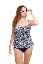 Sun Project Μπλε Set Tankini χωρίς Ενίσχυση με Μπανέλες