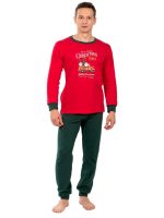 Nina Club Christmas Trees Ανδρική Βαμβακερή Πύτζάμα