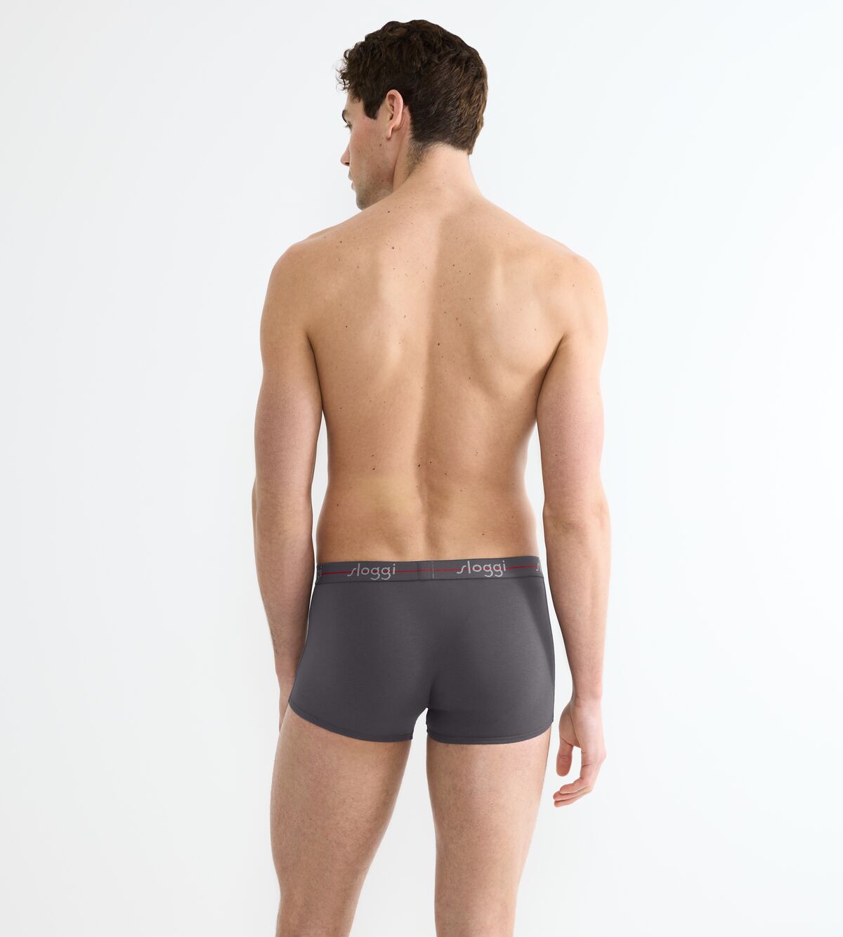 Sloggi Start Hipster Ανδρικά Μποξεράκια Γκρι/Ανθρακί 2Pack - Image 6