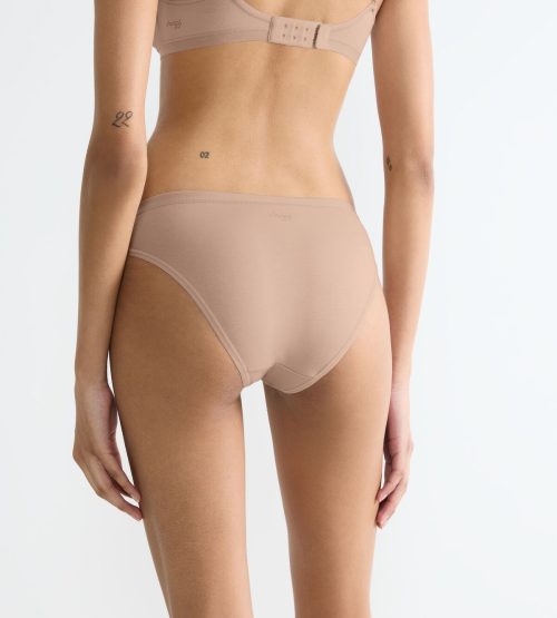 Sloggi GO Daily Cotton Mini Μπεζ Γυναικεία Εσώρουχα 3Pack - Image 3