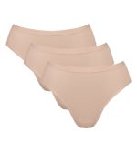 Sloggi GO Daily Cotton Tai Μπεζ Γυναικεία Εσώρουχα 3Pack
