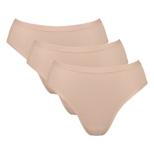 Sloggi GO Daily Cotton Tai Μπεζ Γυναικεία Εσώρουχα 3Pack