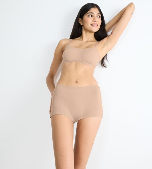 Sloggi GO Daily Cotton Short Μπεζ Γυναικεία Εσώρουχα 3Pack - Image 3
